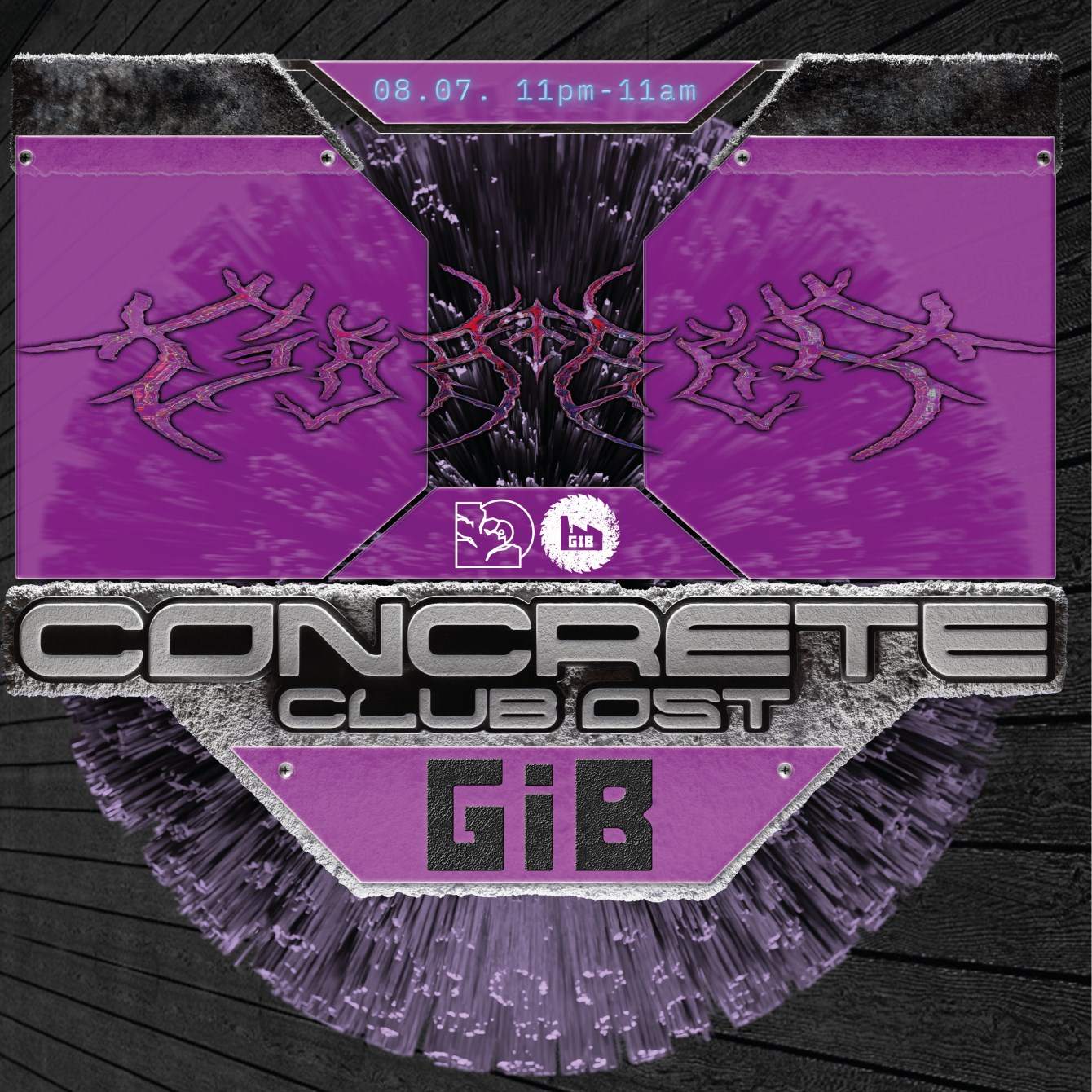 Concrete X GiB - フライヤー表