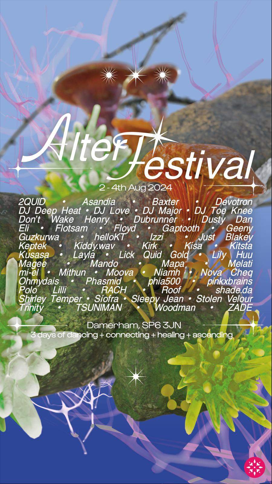 Alter Festival UK 2024 - フライヤー表