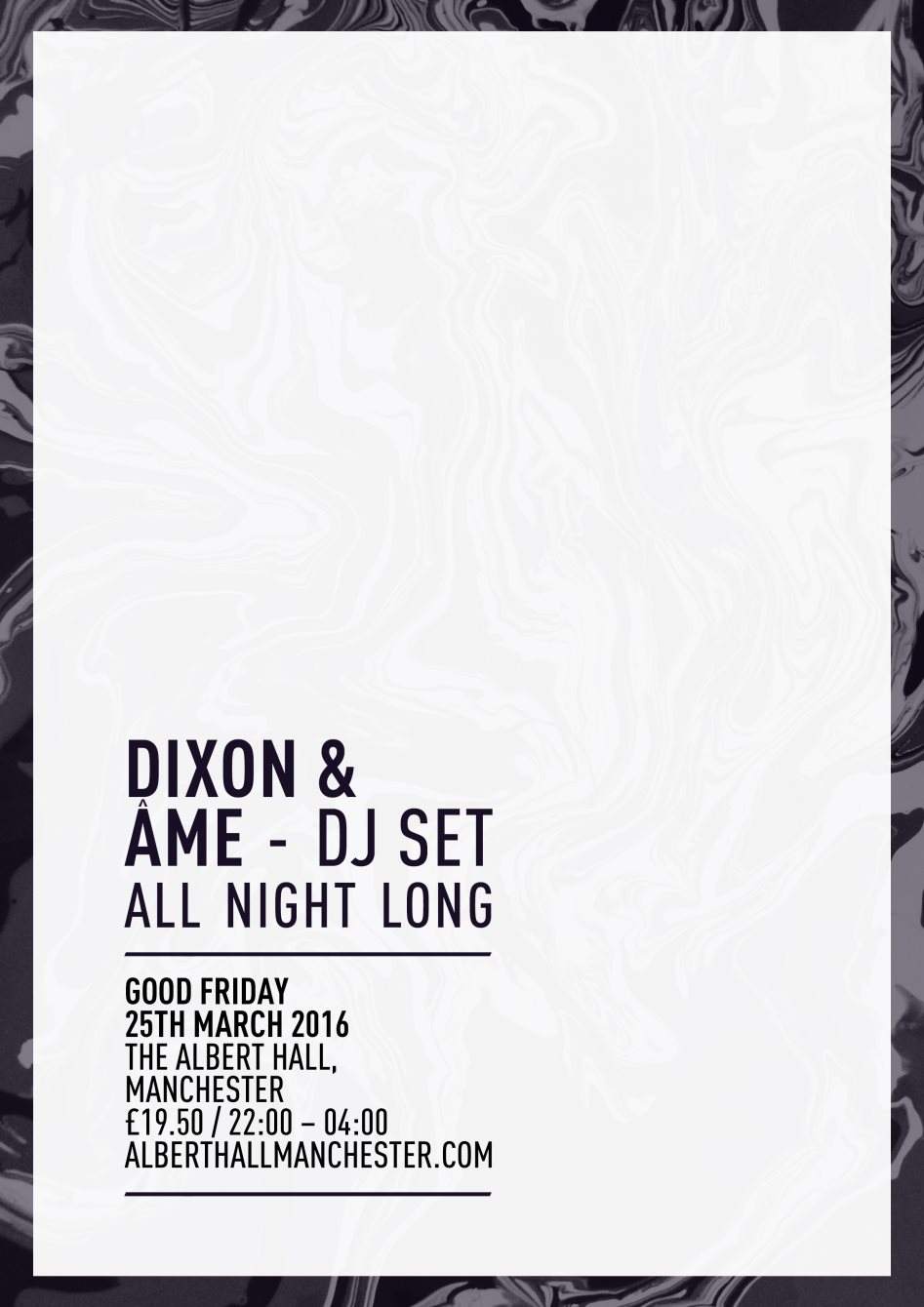 Dixon & ÂME (dj set) – All Night Long - Página frontal