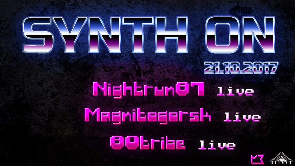 Synth On! - Nightrun87 - フライヤー表