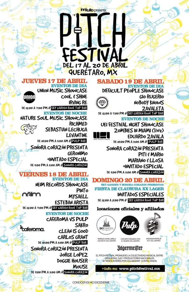 Caferoma Showcase Pitch Festival - Página frontal