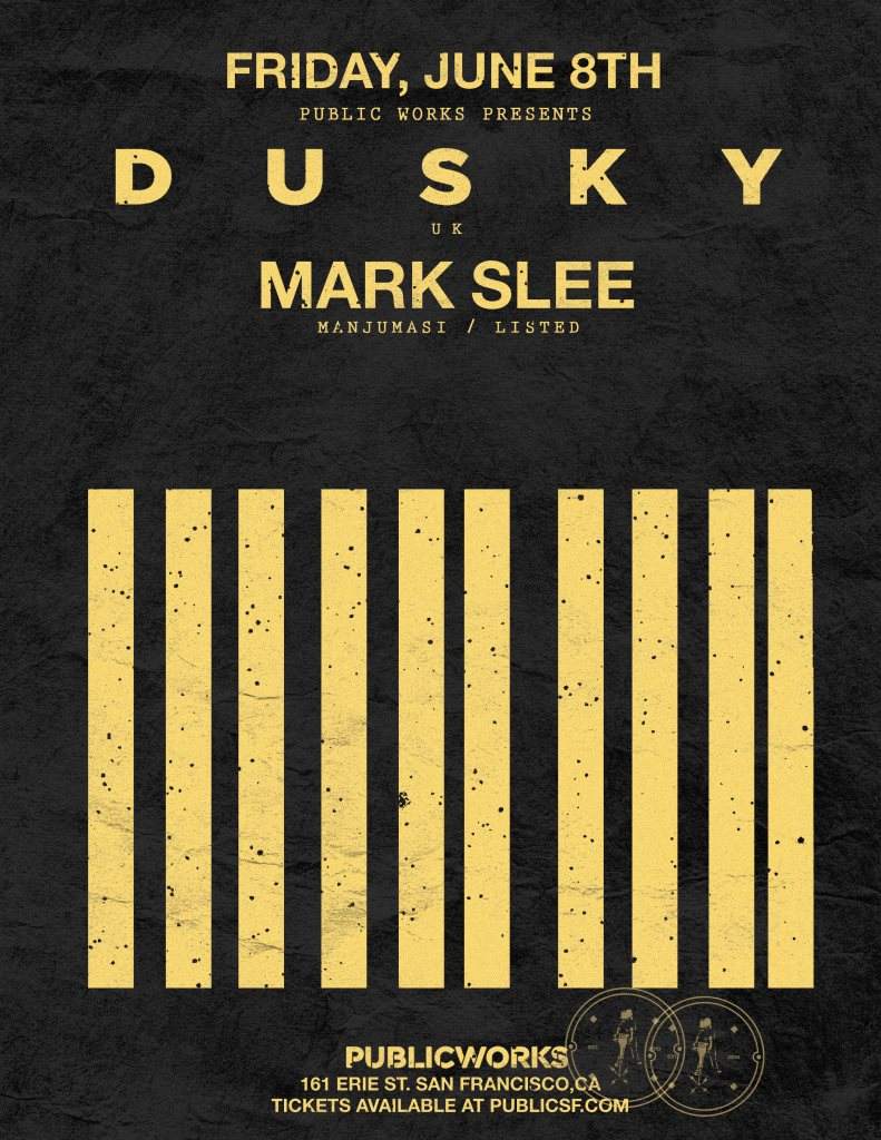 Dusky with Mark Slee - Página frontal