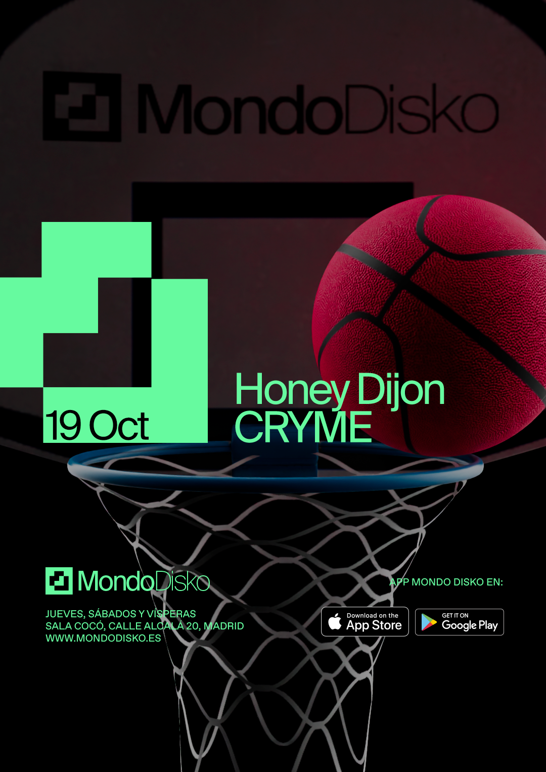Honey Dijon / CRYME - Página frontal