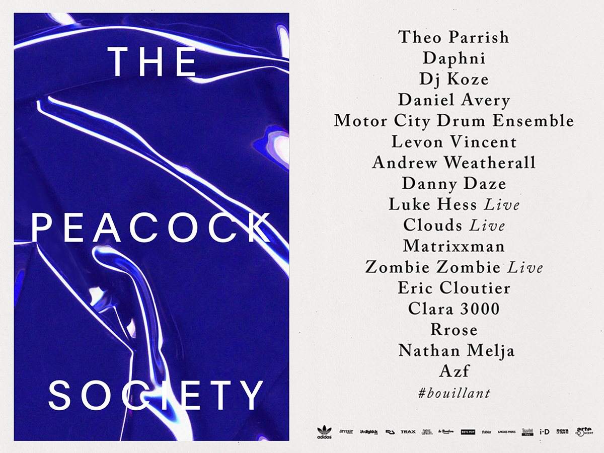 The Peacock Society - Página frontal