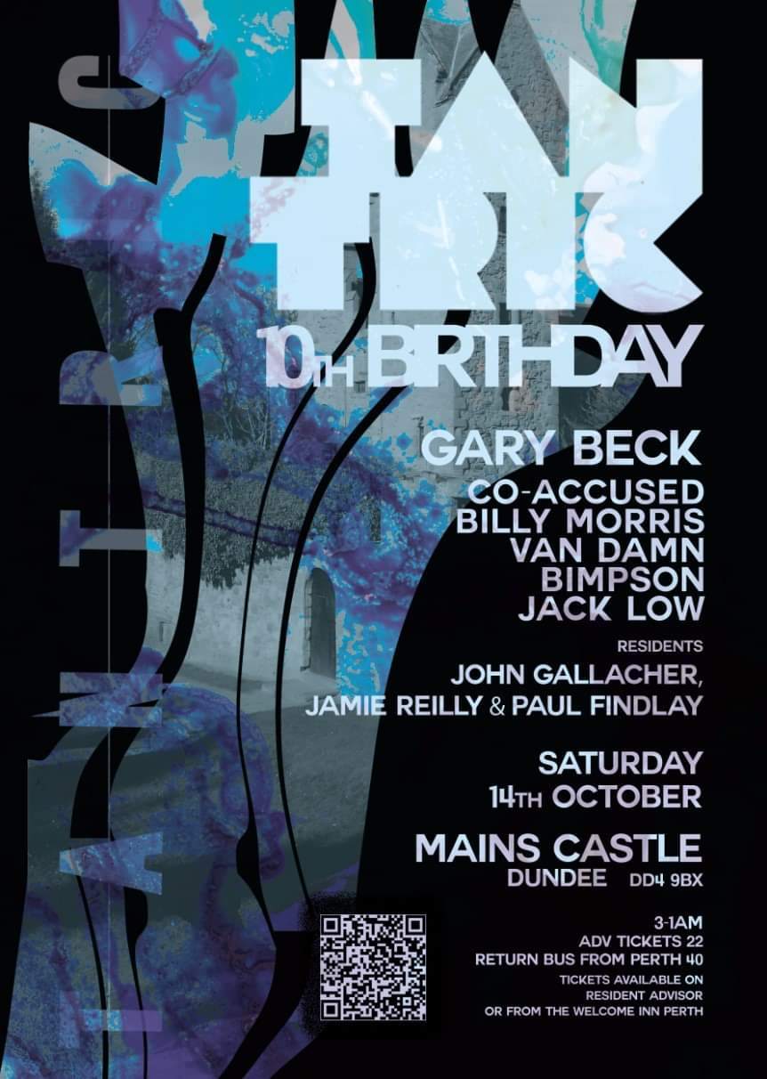 Tantric 10th Birthday Special with Gary Beck - フライヤー表