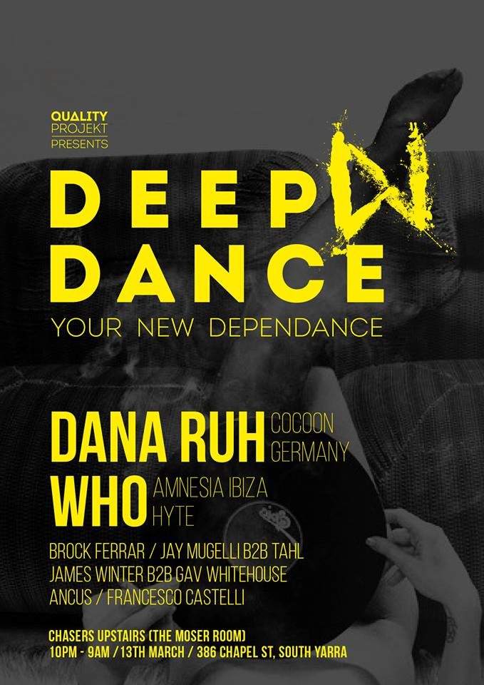 Q.P -Deepndance w/ Dana Ruh & Who - Página trasera