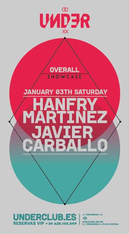 Under Club presents Overall Showcase with Hanfry Martinez Javier Carballo - Página frontal