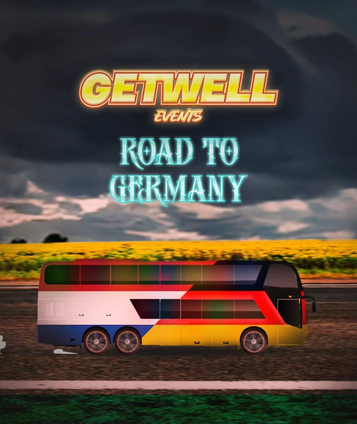 GETWELL ROAD TO GERMANY - フライヤー裏