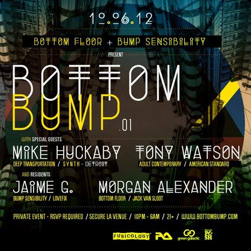 Bottom Bump Feat. Mike Huckaby and Tony Watson - Página frontal
