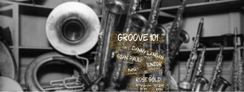 Groove 101 presents: Gian-Paul, Danny Langan, Junior, nunü - Página frontal