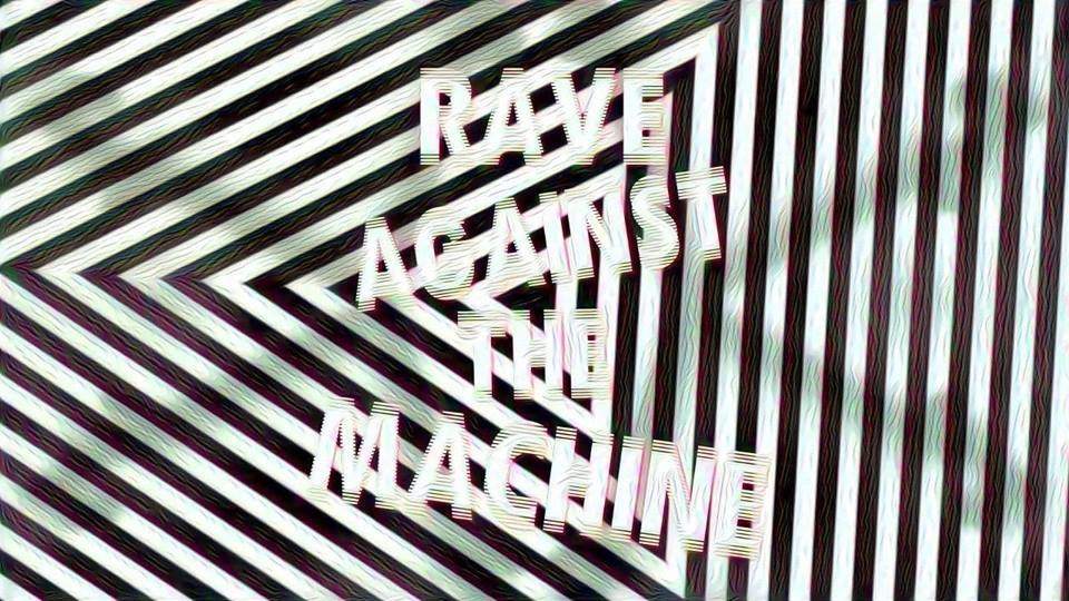 Rave Against The Machine - フライヤー表