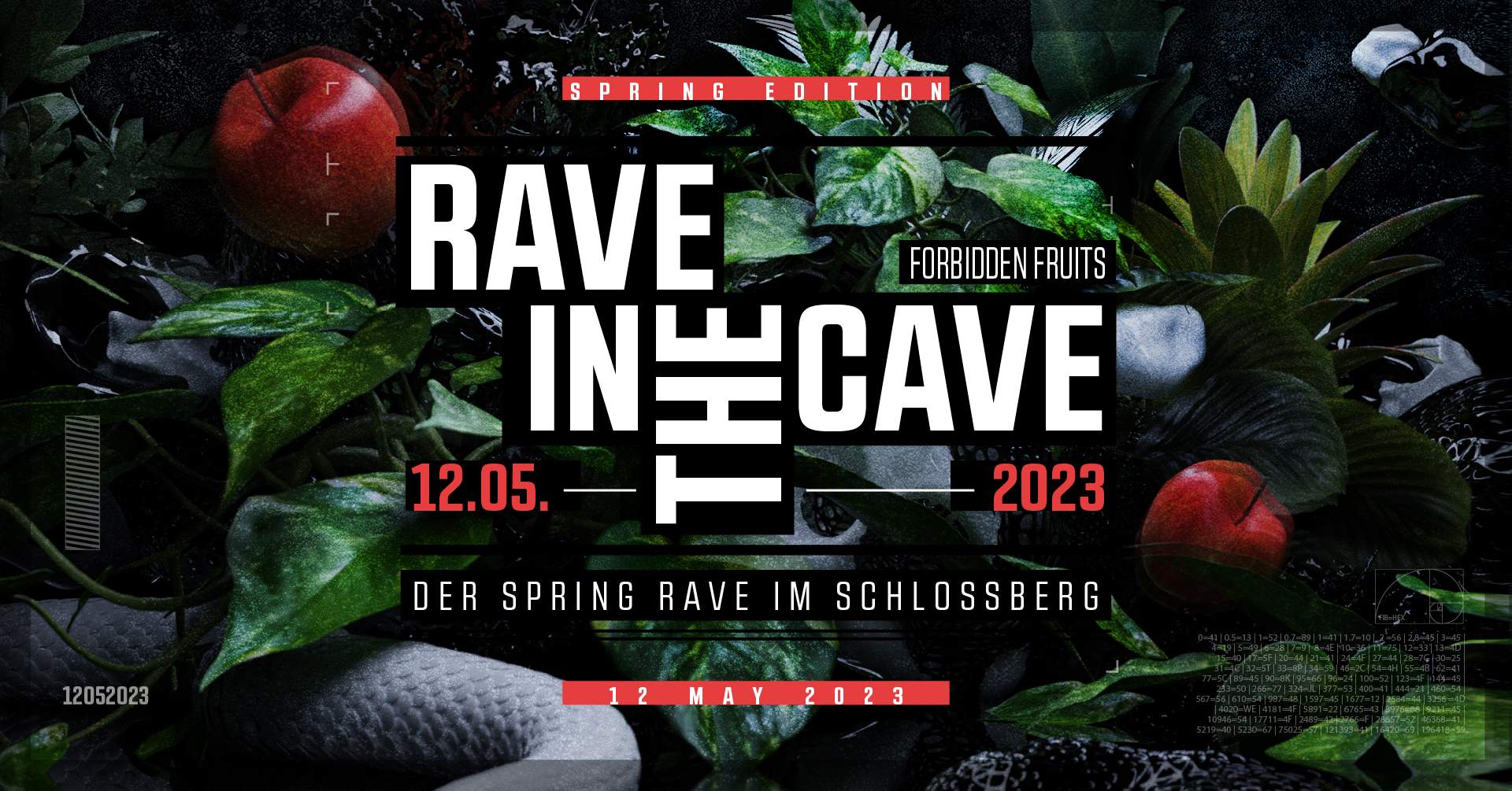 Rave in the Cave - SPRING EDITION 2023 - フライヤー表