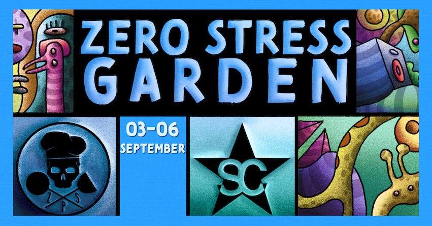 Zero Stress Garden with Conceptual, T Kode - Página frontal
