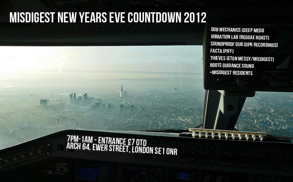 Misdigest New Years Countdown - Página frontal