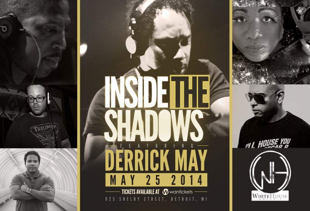 Derrick May - Inside The Shadows - Página frontal