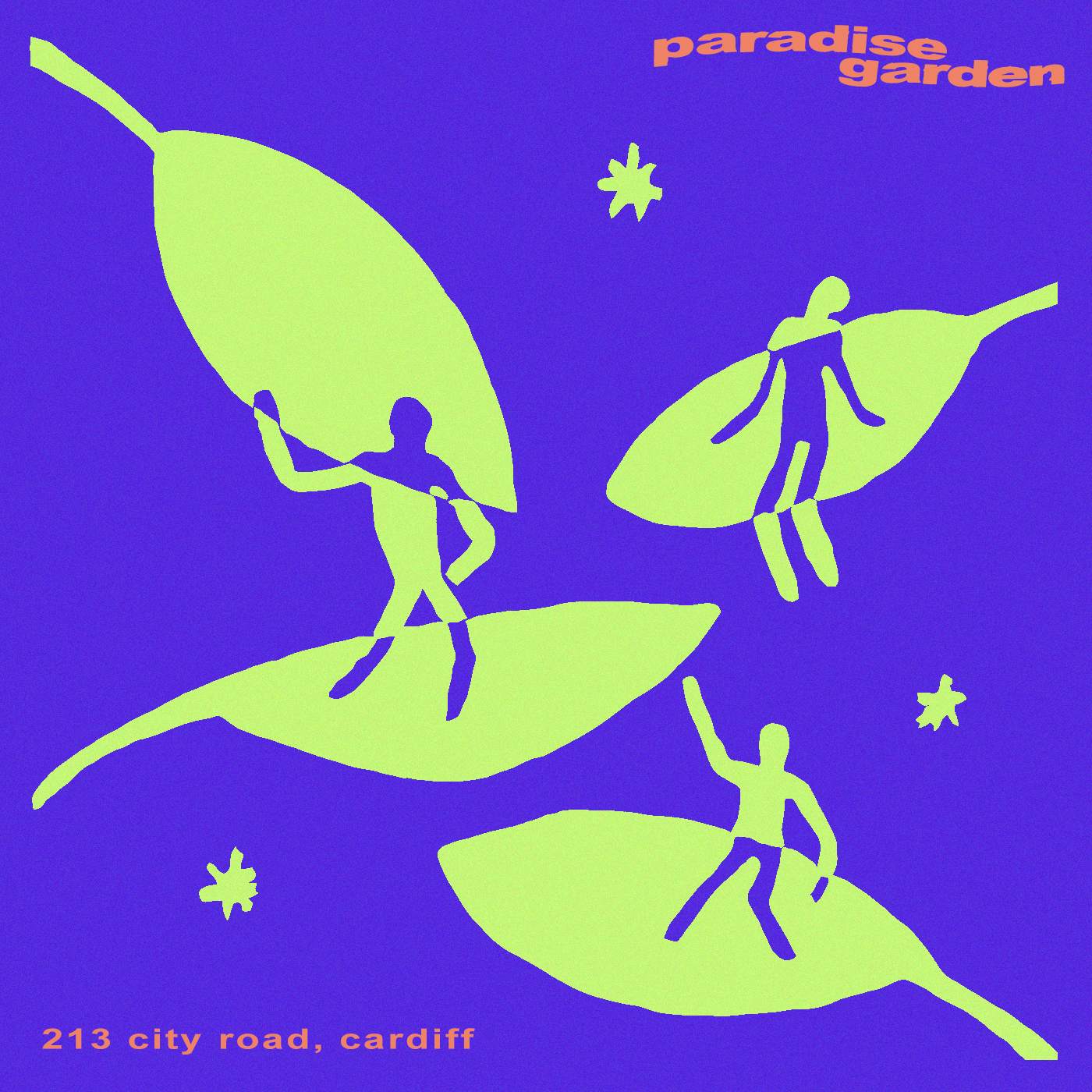 Paradise Garden presents Earl Jeffers, Don Leisure, Mr Circle & Sammy Bennis - Página trasera
