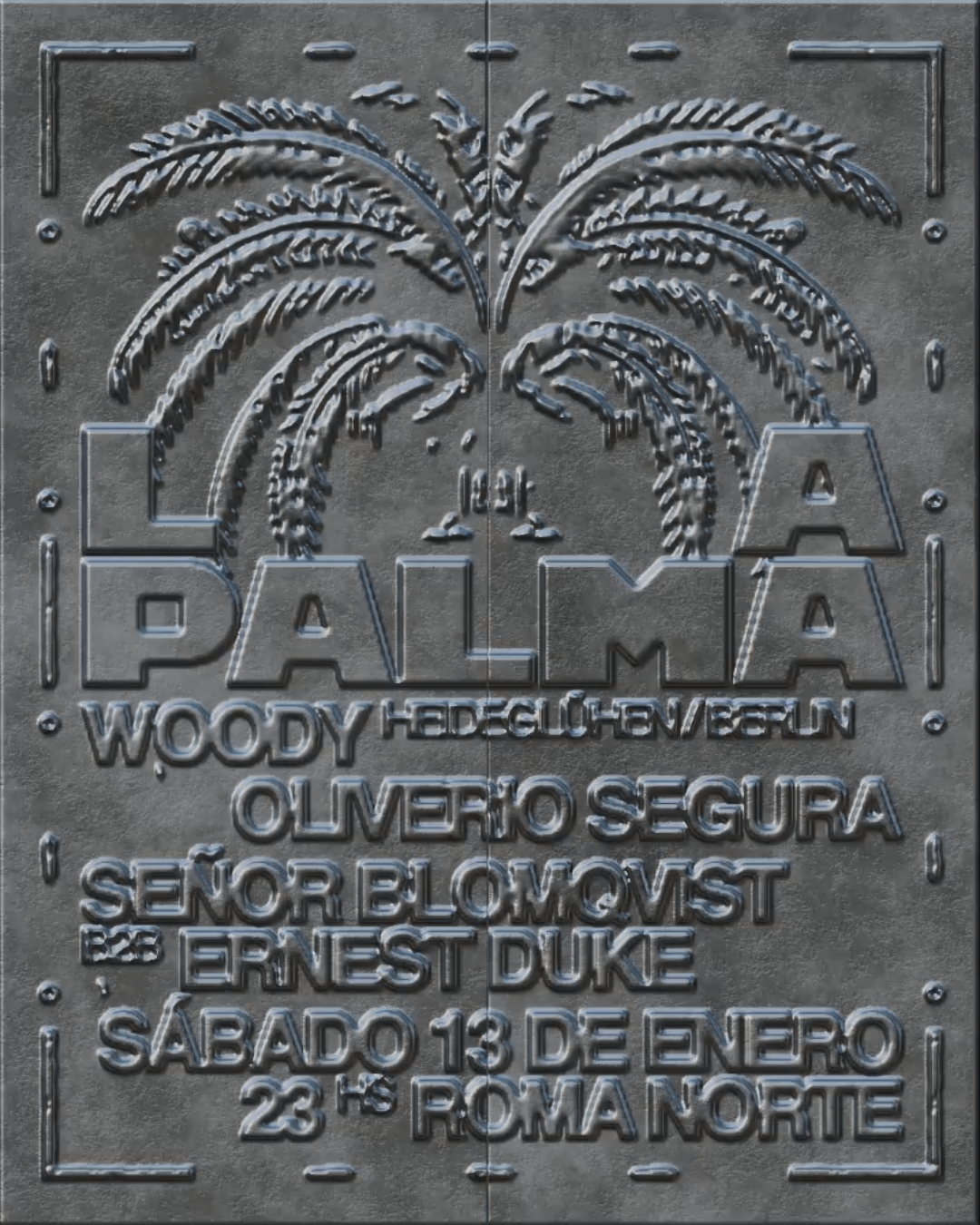 La Palma - Welcome 2024: Woody (Heideglühen/Berlin) - Página frontal