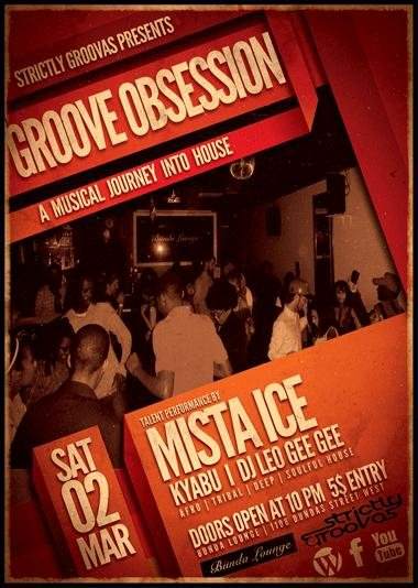 Strictly Groovas presents Groove Obsession  - Página frontal