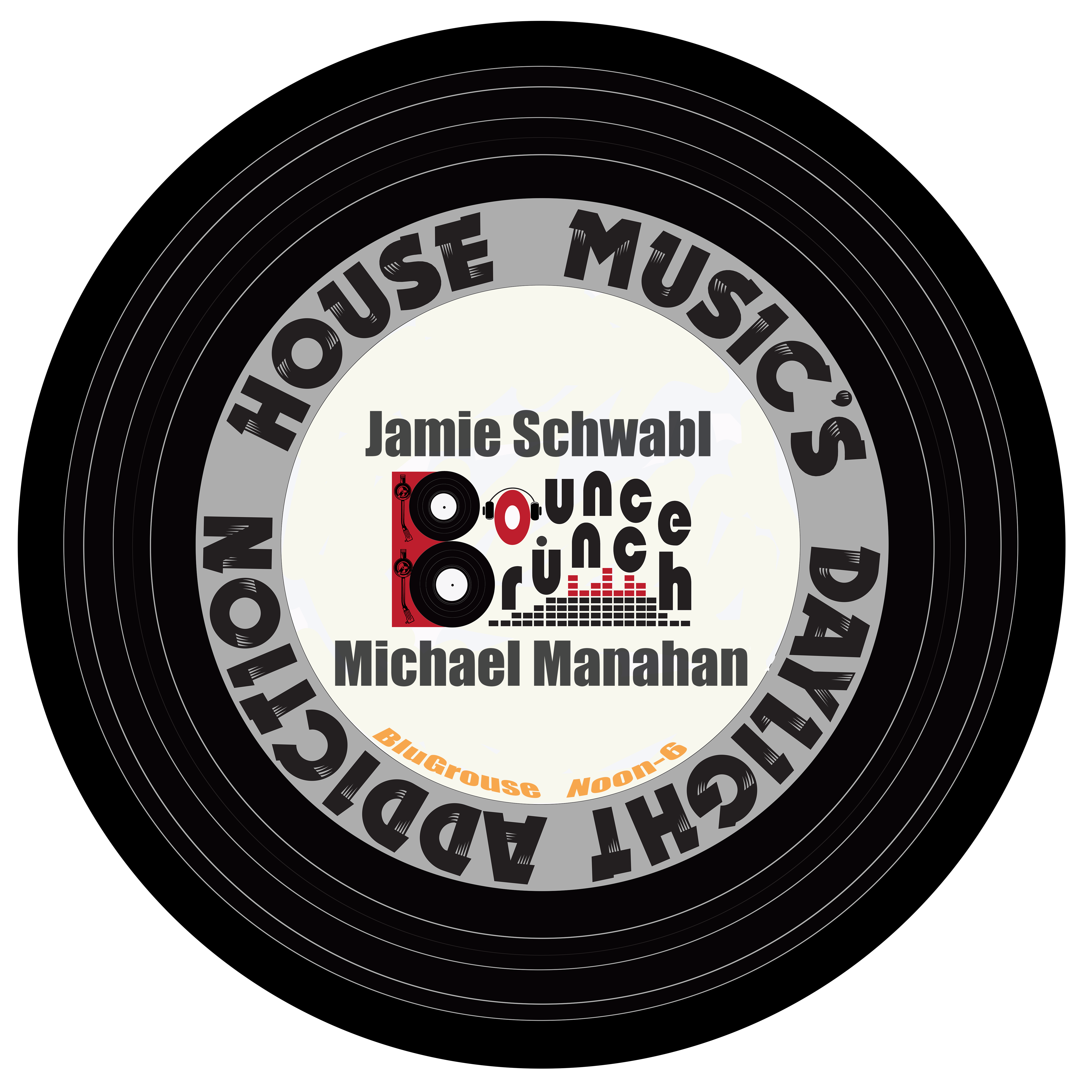 Bounce Brunch ft Jamie Schwabl & Michael Manahan - Página frontal