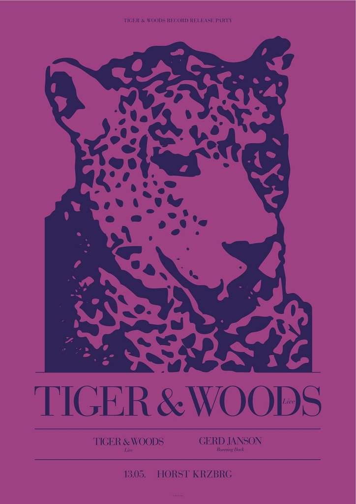 Tiger & Woods Record Release Party - フライヤー表