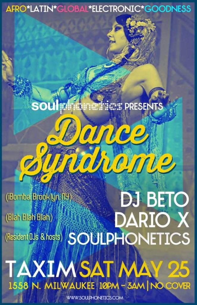 Dance Syndrome - Feat. DJ Beto Dario X Soulphonetics - Página frontal