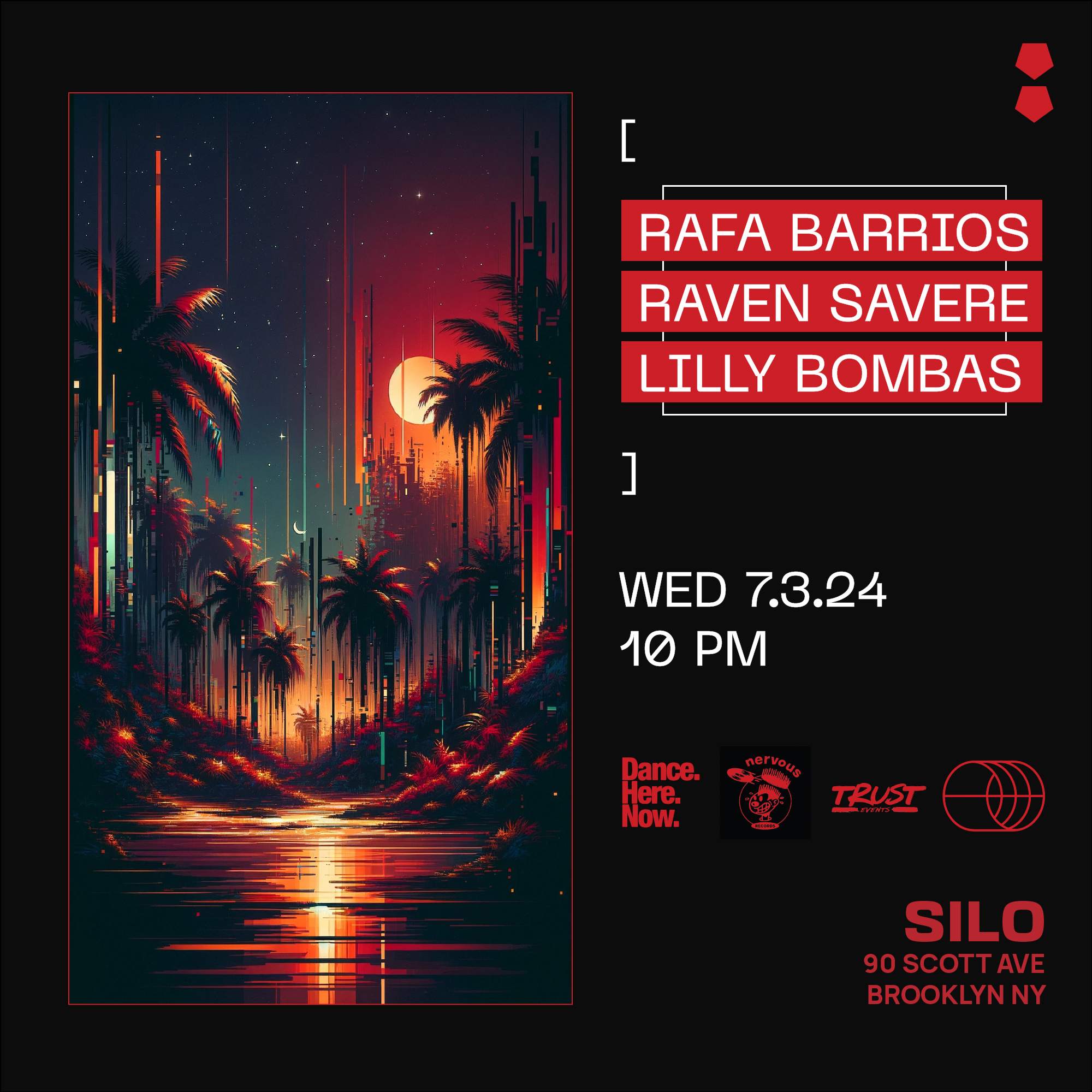 Rafa Barrios / Raven Savere / Lilly Bombas - Página frontal