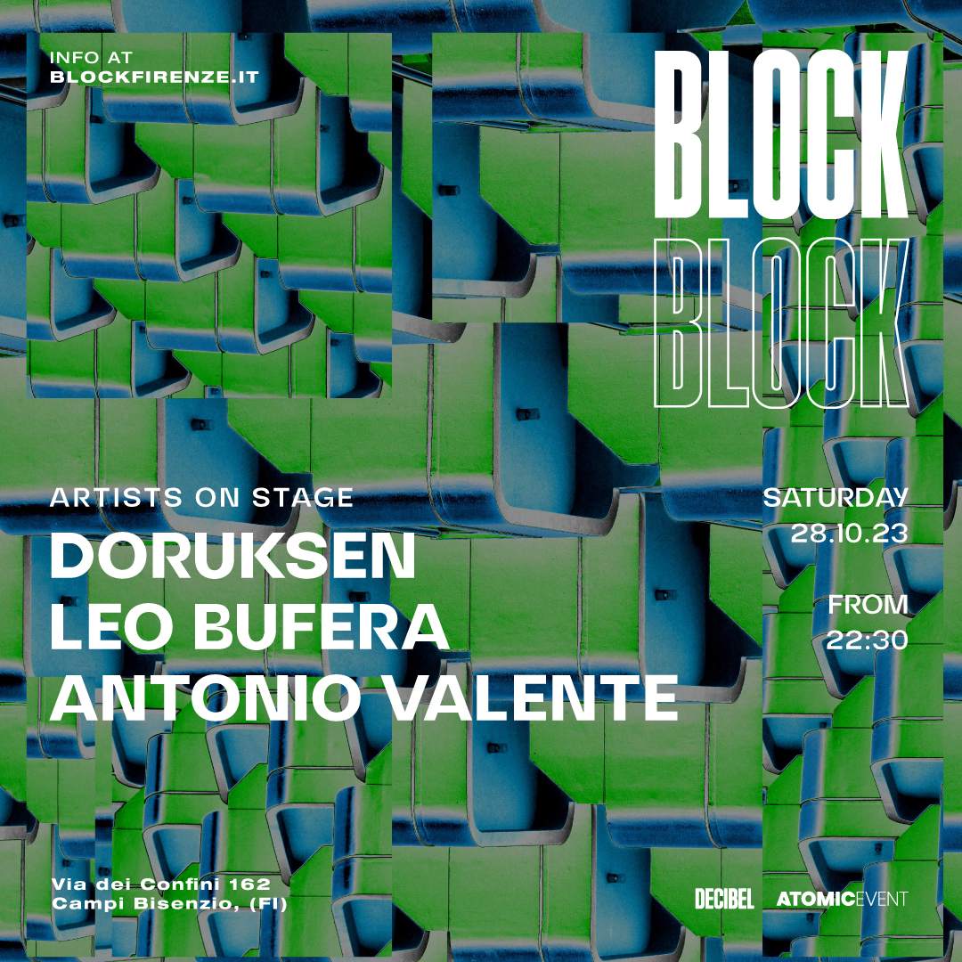 BLOCK - Doruksen, Leo Bufera, Antonio Valente - Página frontal