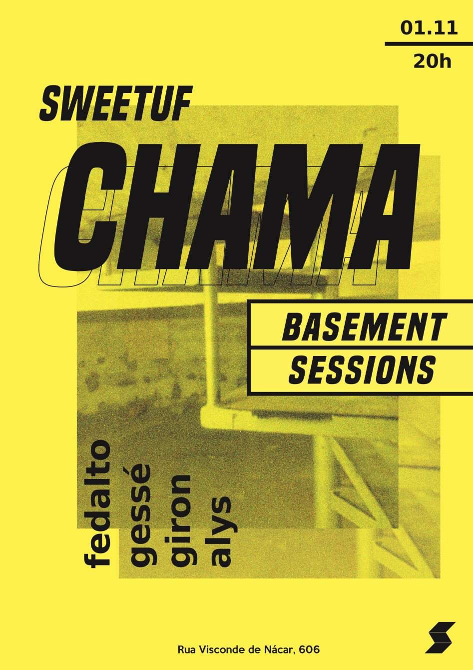 Sweetuf Chama:. Basement Sessions - フライヤー裏