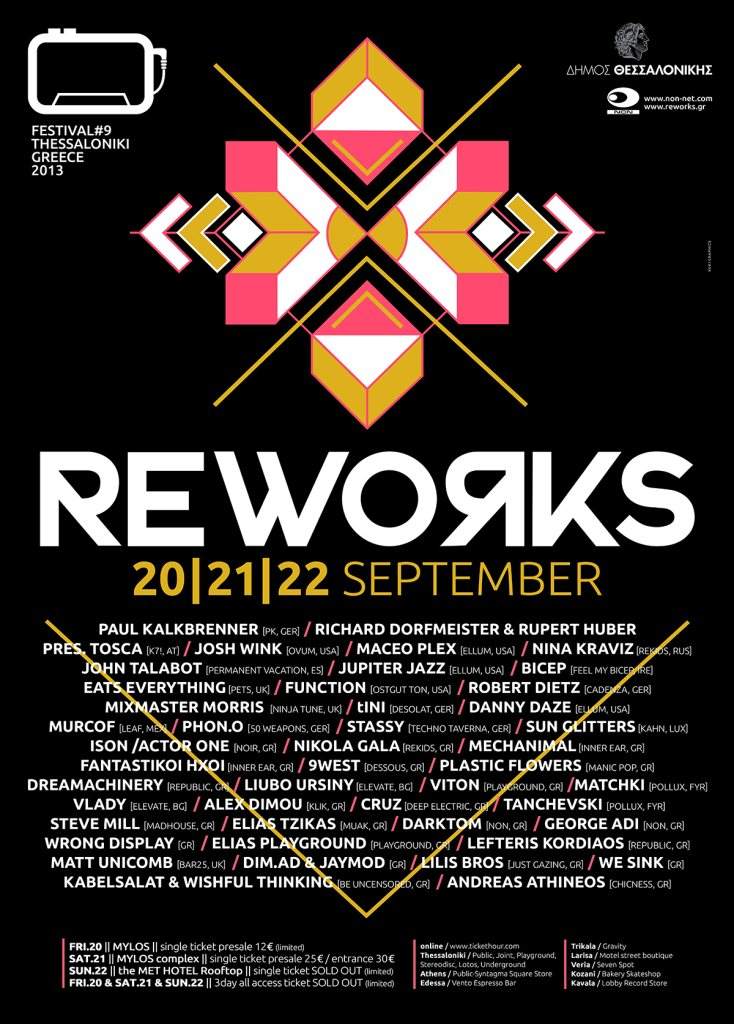 Reworks Festival 2013 Day 1 - Página frontal
