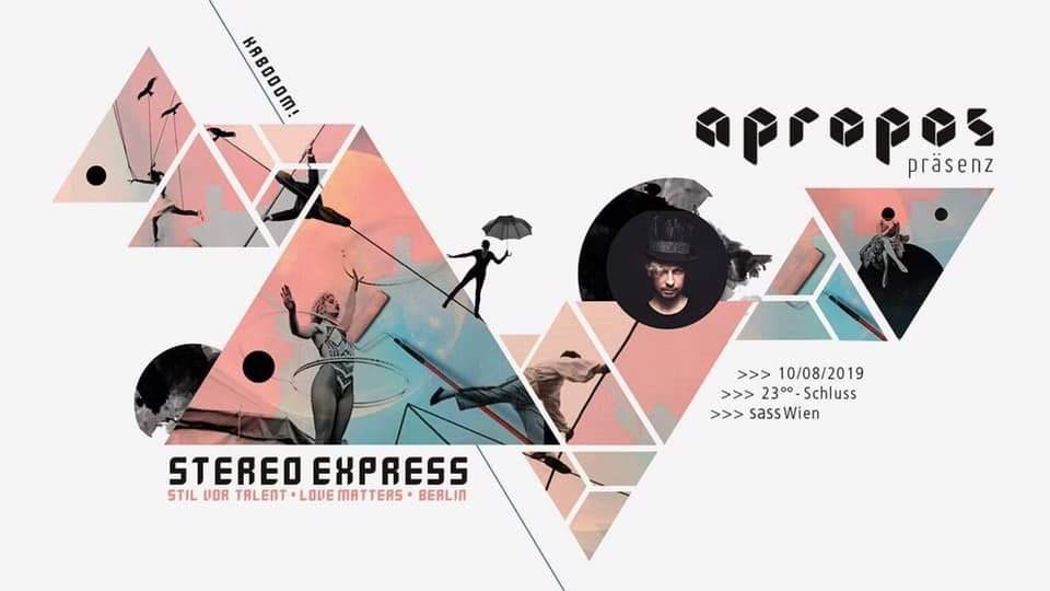 apropos Stereo Express (Stil vor Talent, 3000grad / Berlin) - Página frontal
