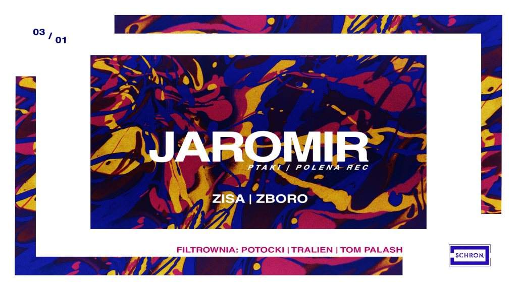 Jaromir (Ptaki, Polena Rec), Zisa, Zboro - フライヤー表