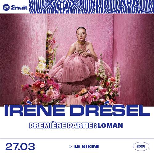 Irène Drésel + Loman - フライヤー表