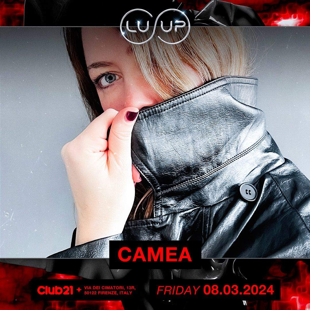 LUUP with Camea - フライヤー裏