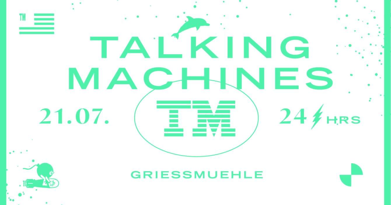 Talking Machines with Luke Eargoggle, Cute Heels Live, - フライヤー表