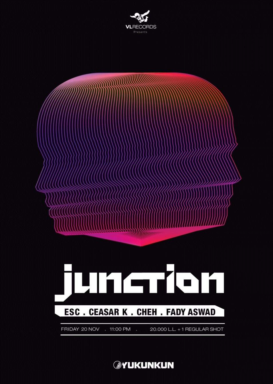 VL Records presents: Junction - Página frontal