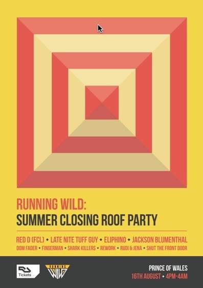 Running Wild Summer Closing Party - Página frontal