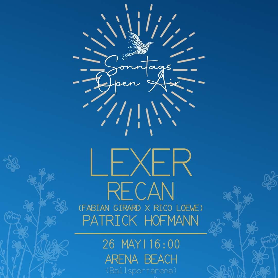 Sonntags Open Air with Lexer - 26. Mai - フライヤー表