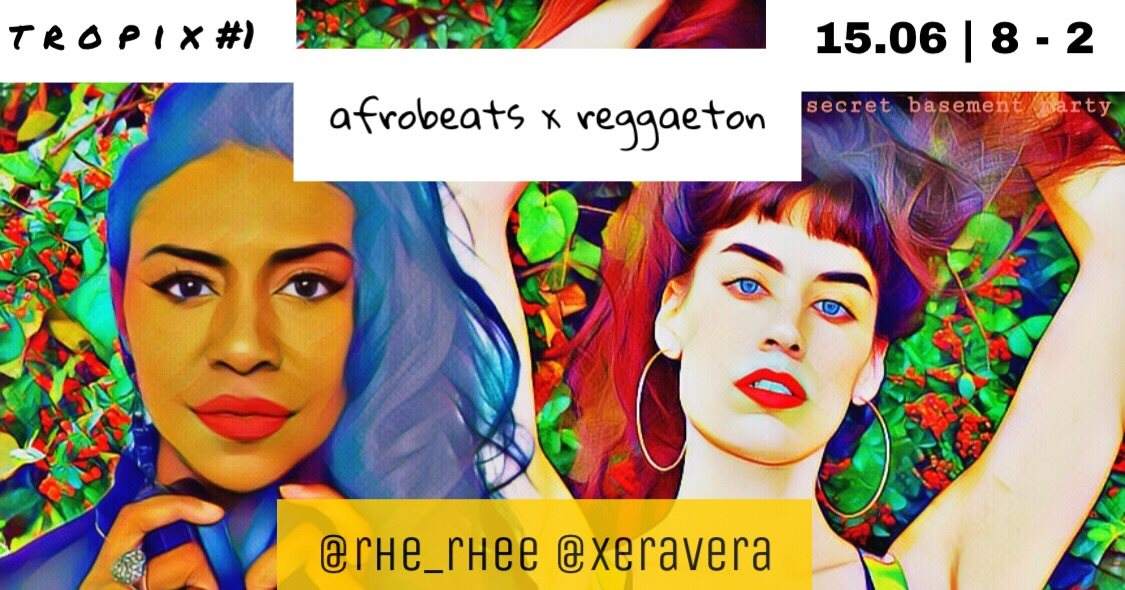 t r o p i x #1 Afrobeats x Reggaeton - Página frontal