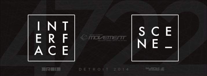 Interface 47 - Scene 22 - Official Movement After Party - Detroit 2014 - フライヤー裏