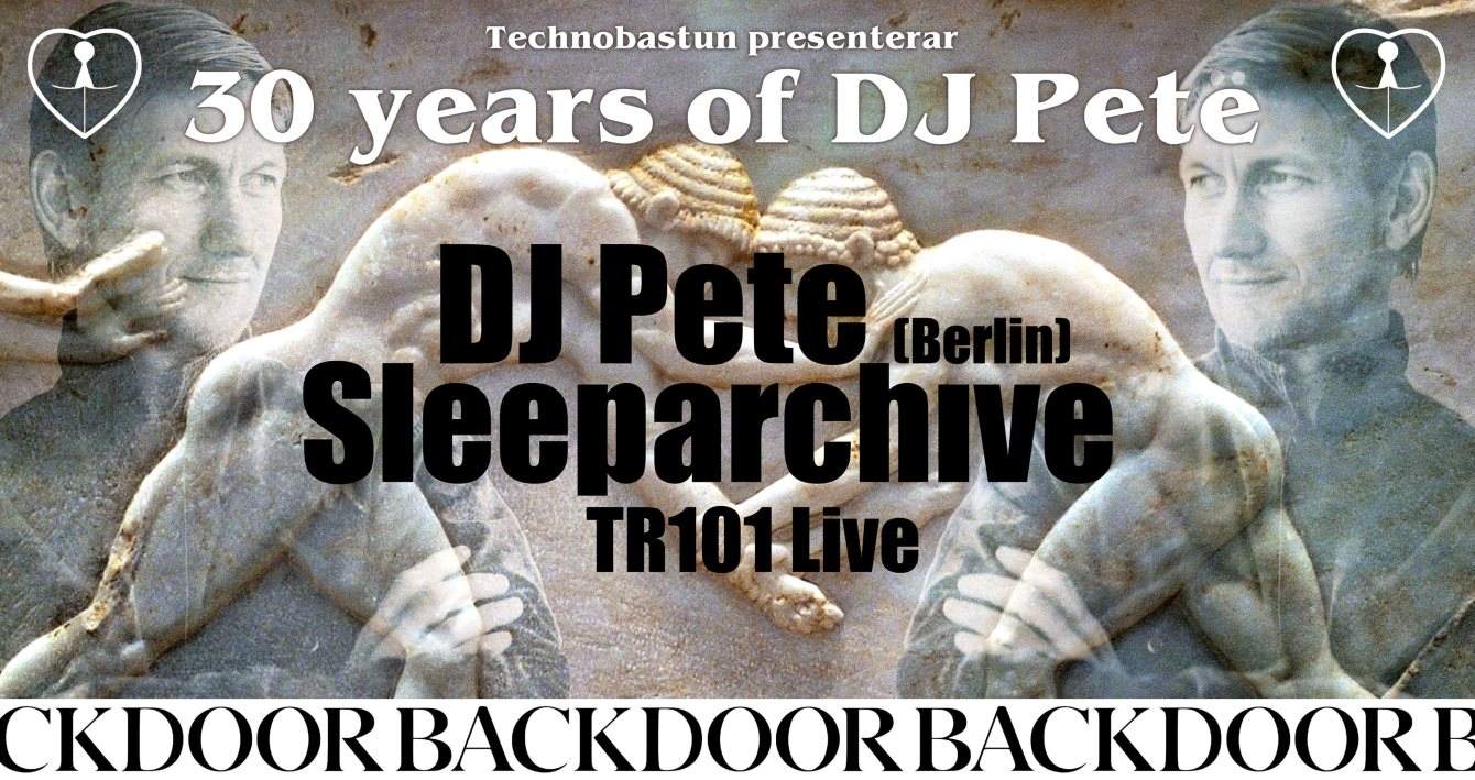 30 Years Of DJ Pete - Página frontal