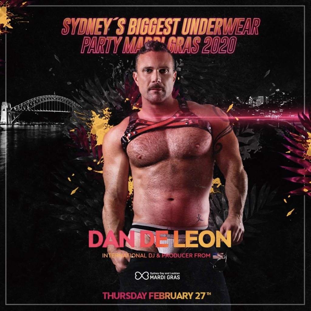 Sydney Mardi Gras Underwear Party - Página frontal