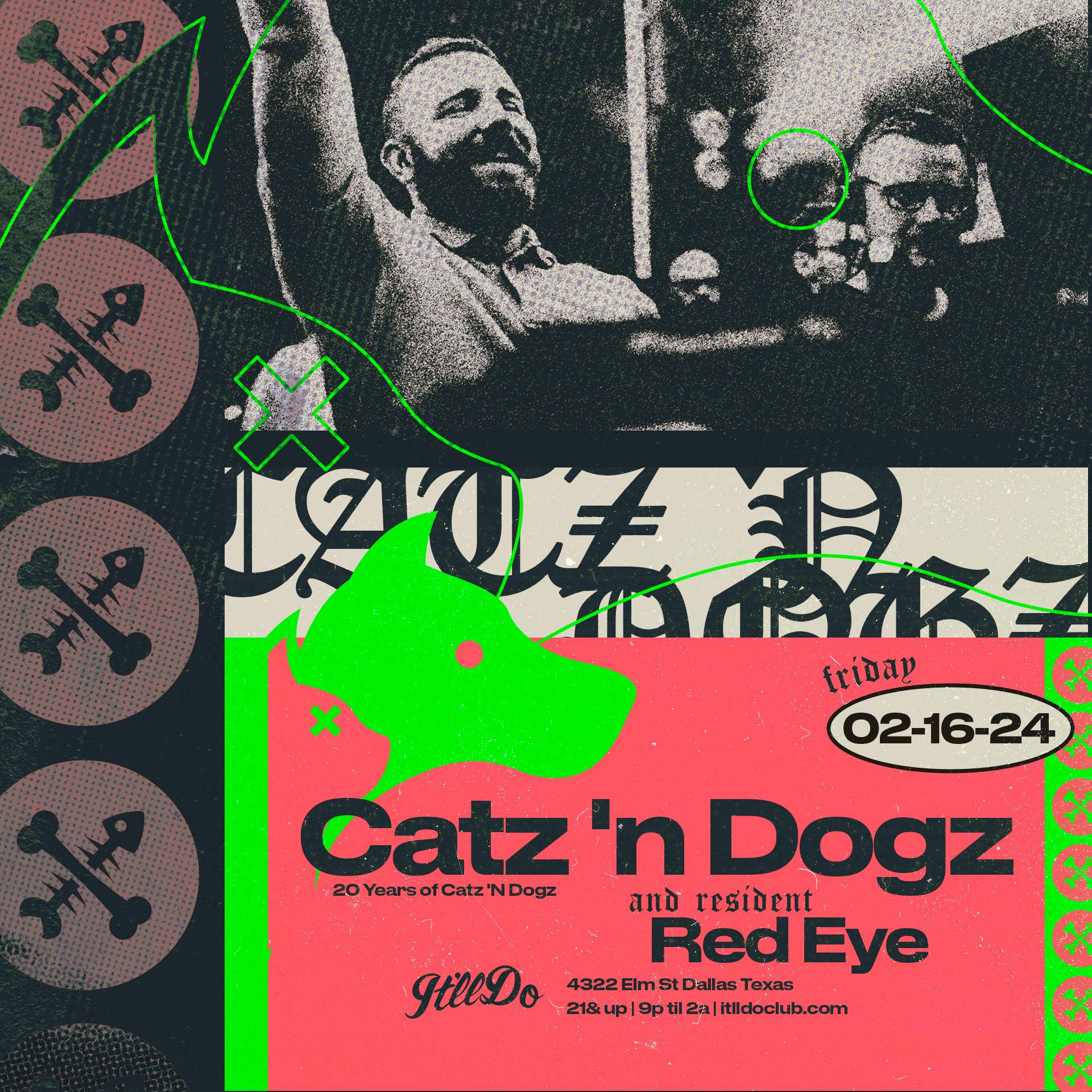 Catz 'N Dogz - フライヤー表