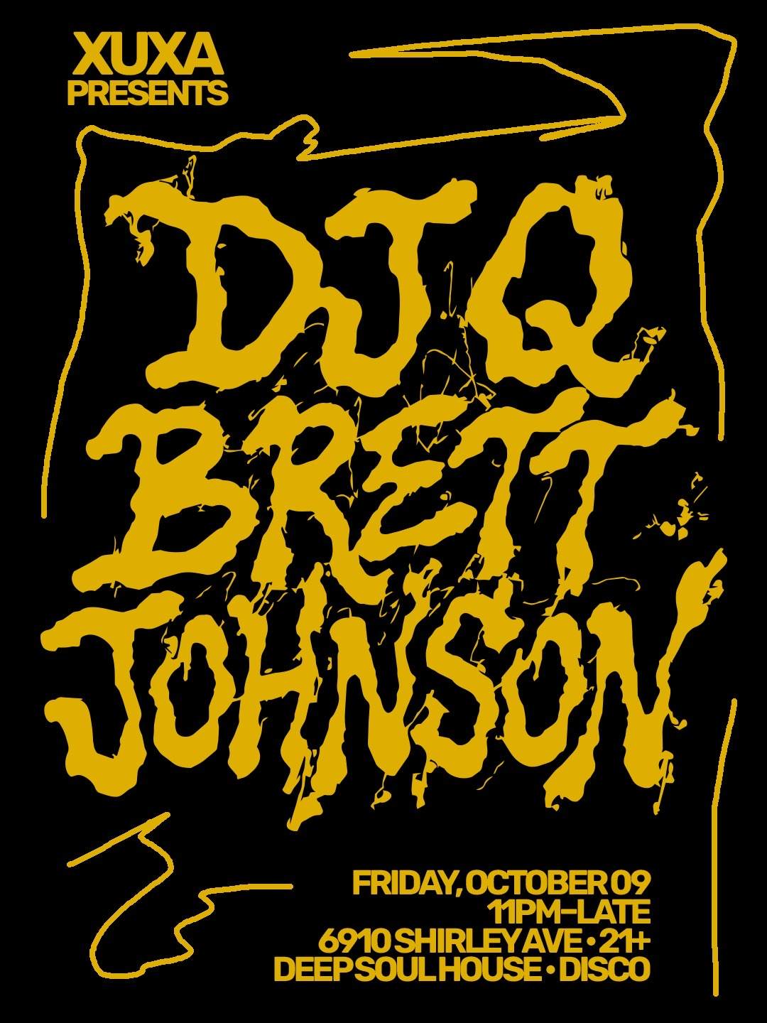 DJ Q & Brett Johnson (Vinyl Night) ( + Afters) at XuXa, Austin