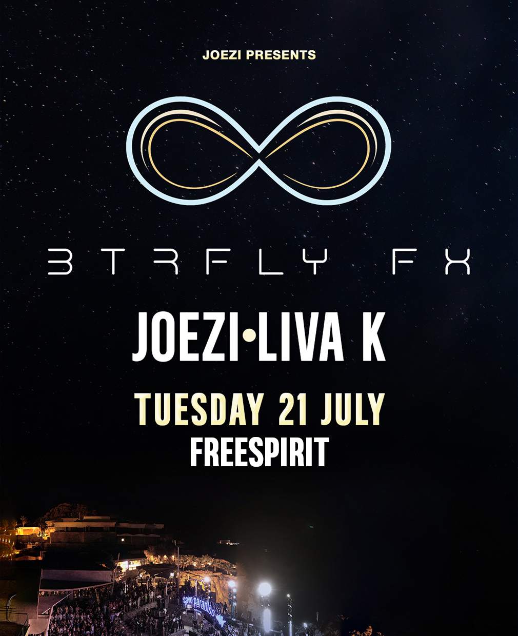B T R F L Y FX w/ Joezi | Liva K | Freespirit at Cavo Paradiso
