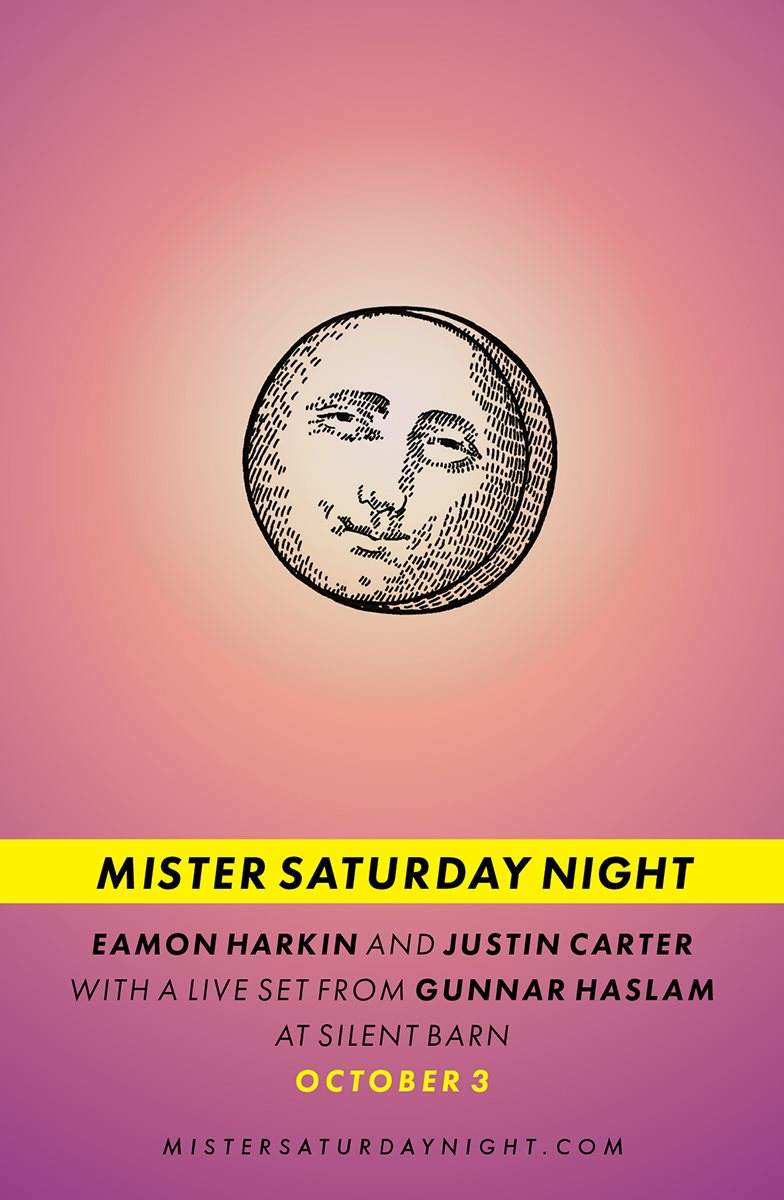 [CANCELLED] Mister Saturday Night with Eamon Harkin, Justin Carter and Gunnar Haslam - Página trasera