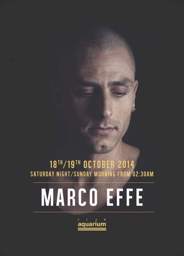 Movimento Afterhours with Marco Effe (Cocoon Rec) - フライヤー表