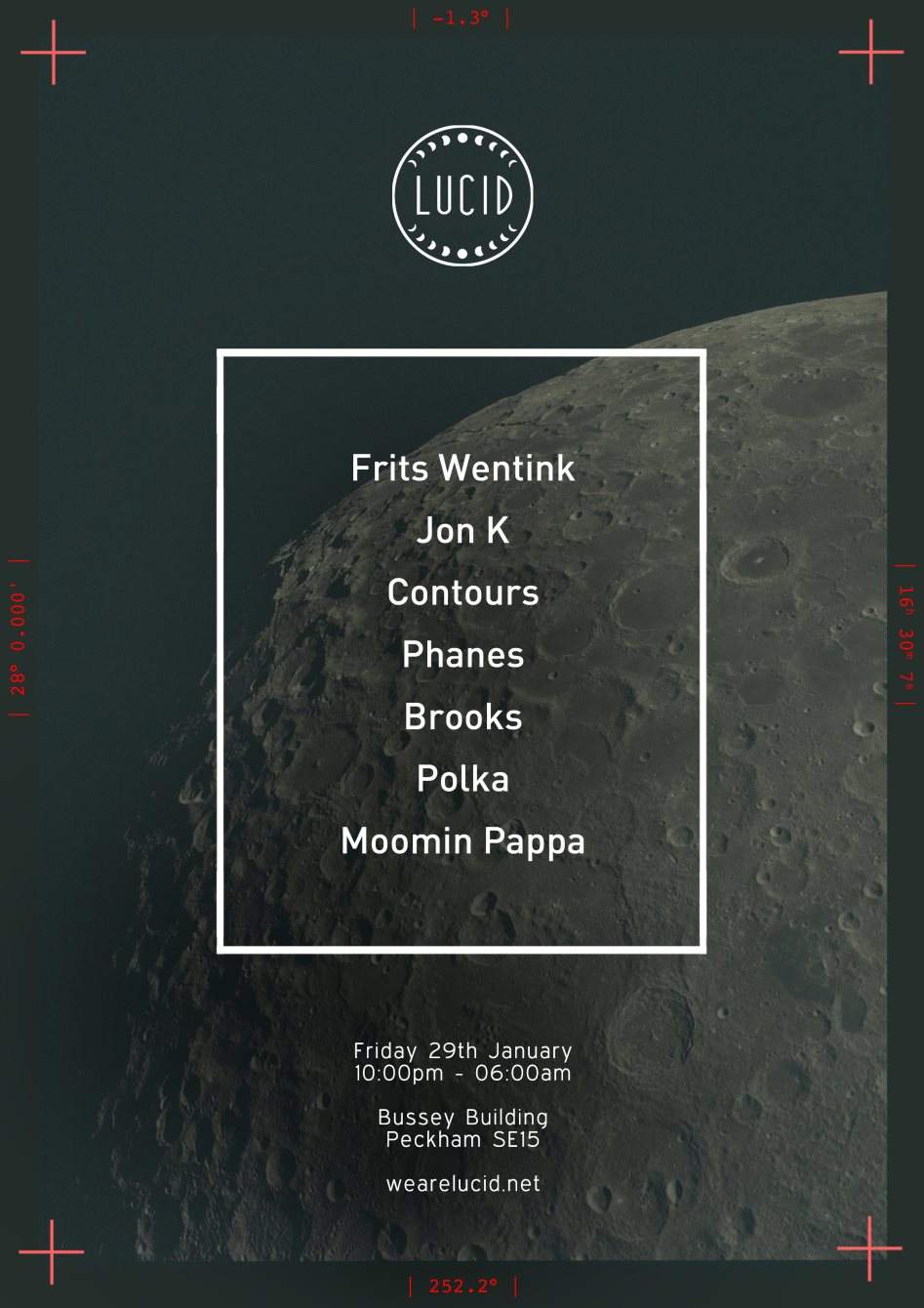 Lucid with Frits Wentink, Jon K, Contours and More - Página trasera