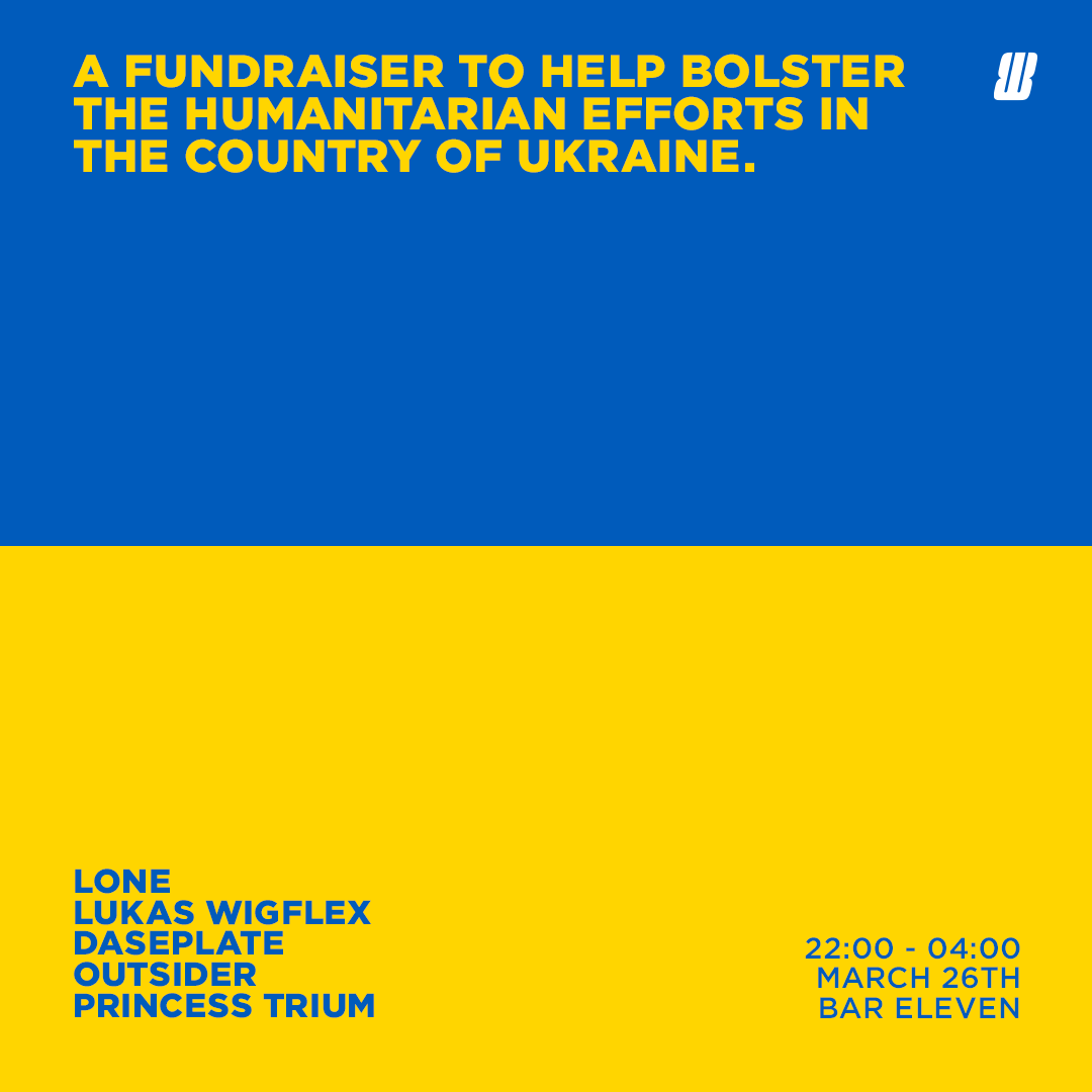 Ukraine Fundraiser: Lone, Lukas Wigflex, DASEPLATE, Outsider, Princess Trium - Página frontal