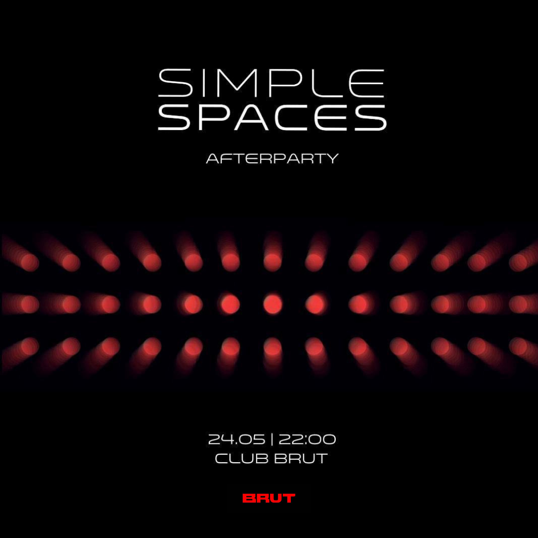 Simple Spaces Afterparty - Página frontal