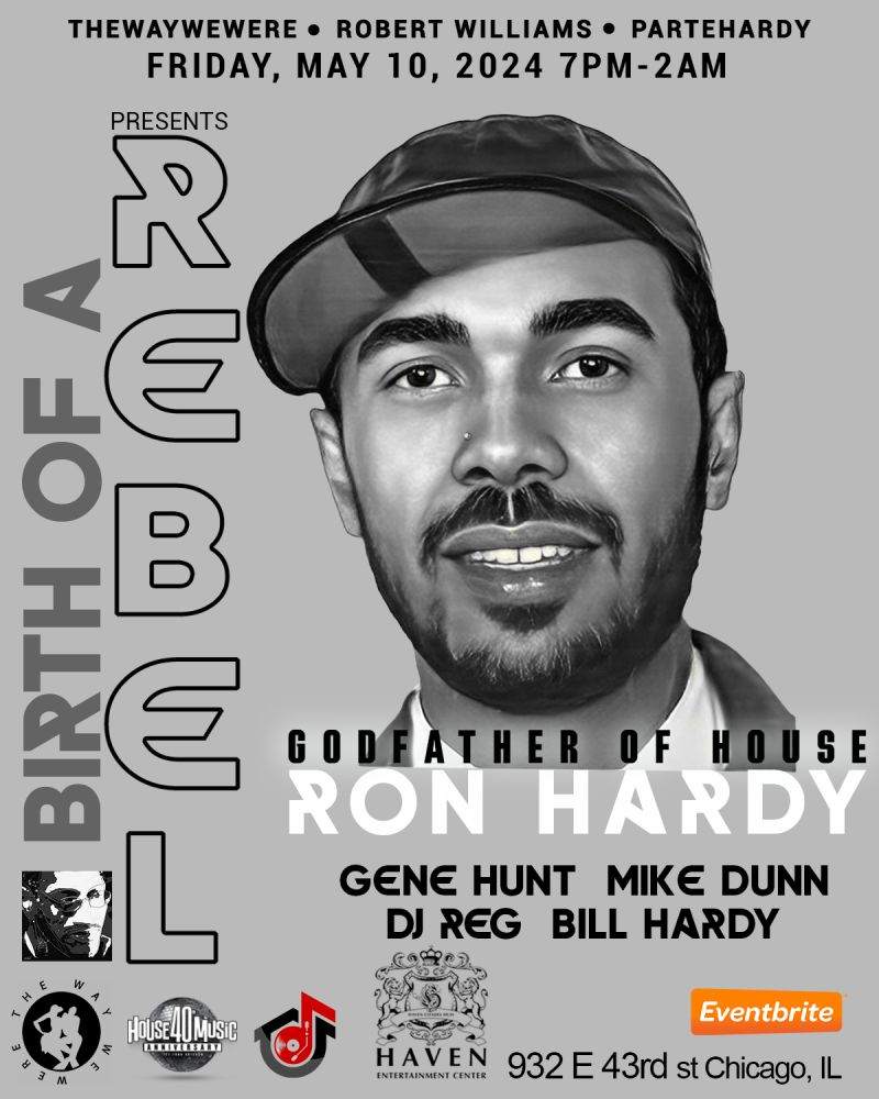 Birth of a Rebel Ron Hardy B-day Celebration - フライヤー裏